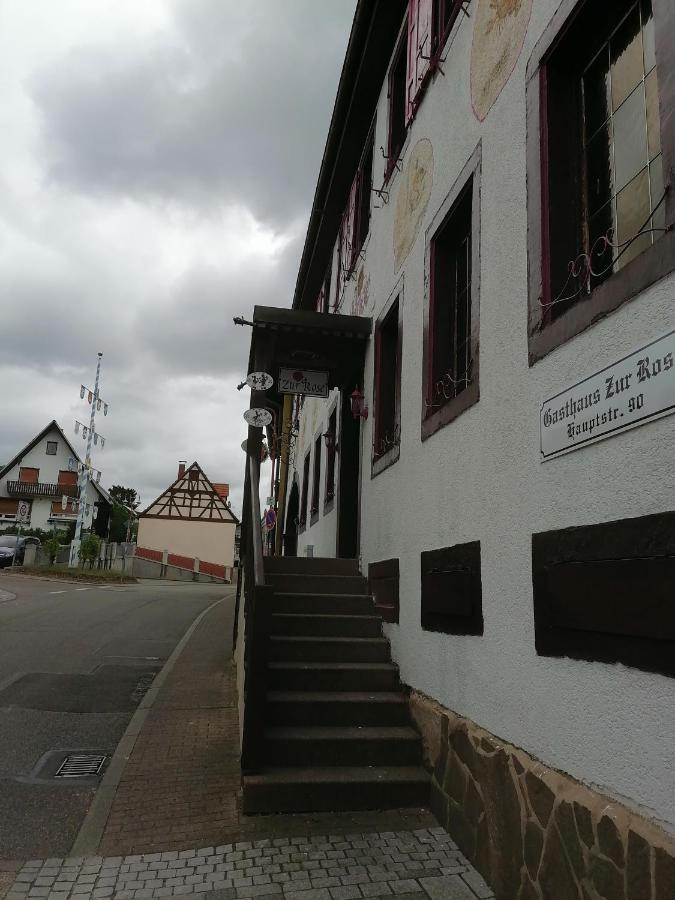 Gasthaus Zur Rose Malsch  Exterior foto