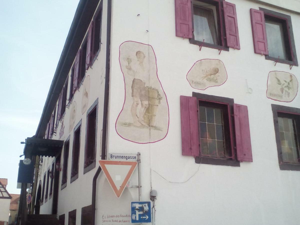 Gasthaus Zur Rose Malsch  Exterior foto
