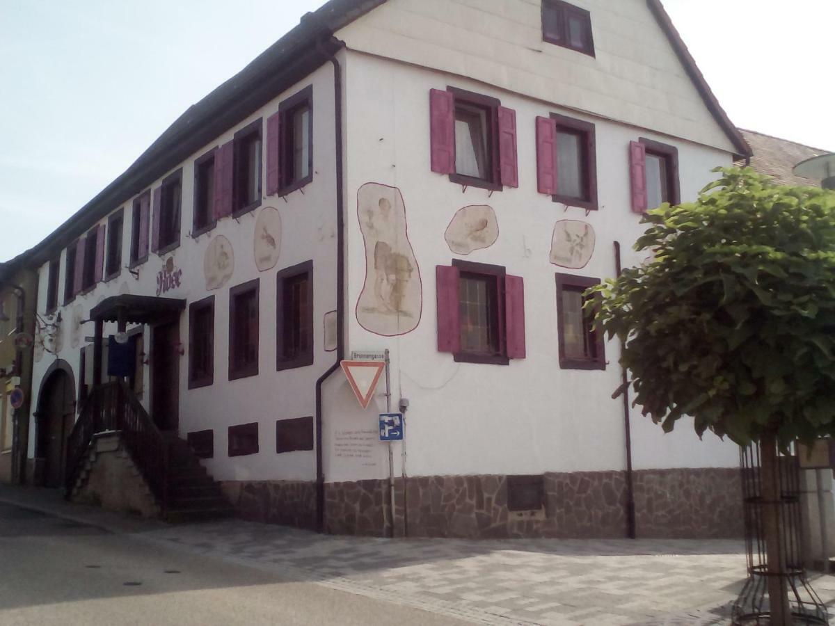 Gasthaus Zur Rose Malsch  Exterior foto